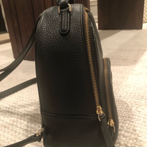 Kate Spade New York Jackson Medium Leather Backpack, Black 2019, Size Medium. - Picture 10 of 14